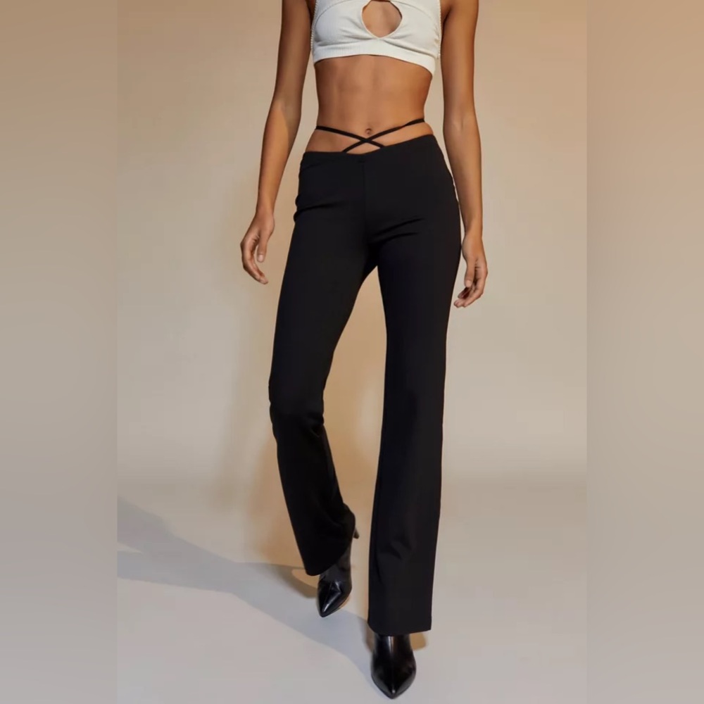NWT UO Ellery Low-Rise Flare Pant